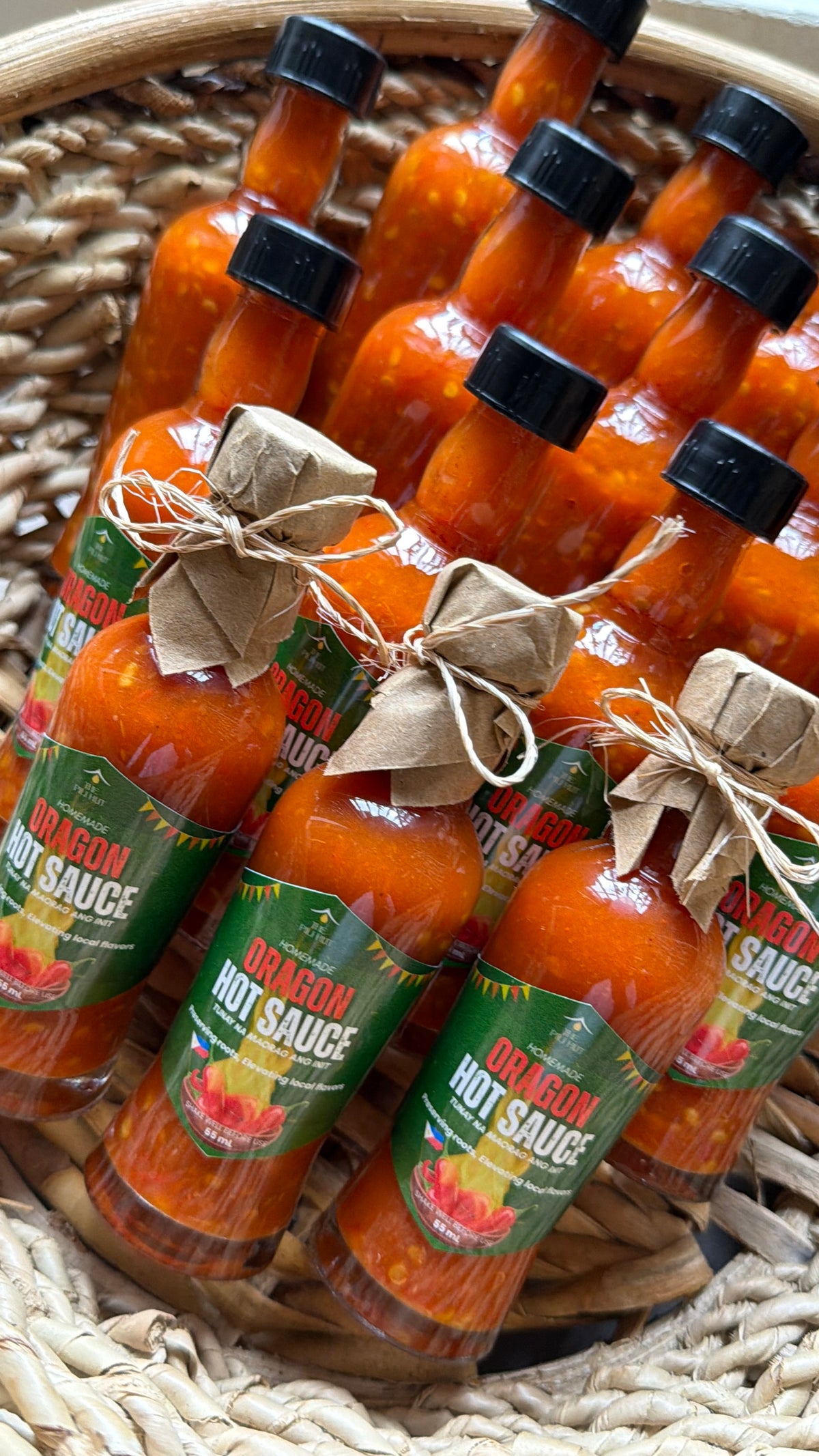 The Pili Hut Oragon Hot Sauce