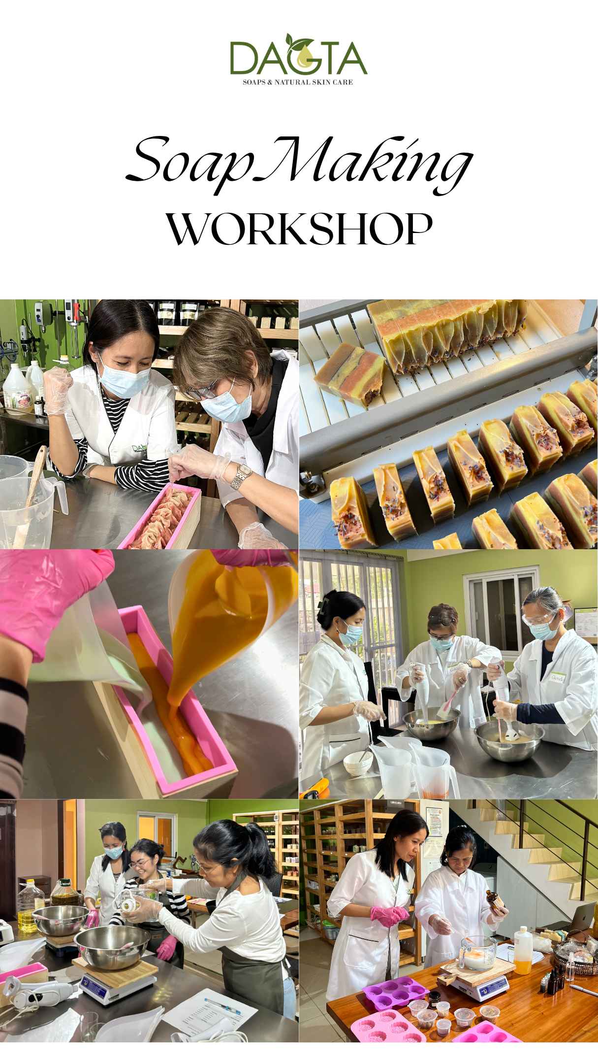 Comprehensive Soap making Workshop (1 on 1)