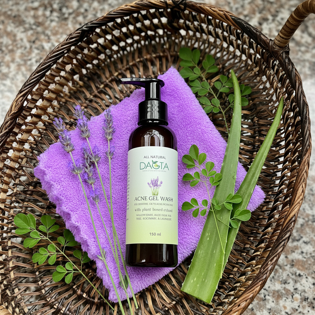 DAGTA Acne Gel Wash Lifestyle