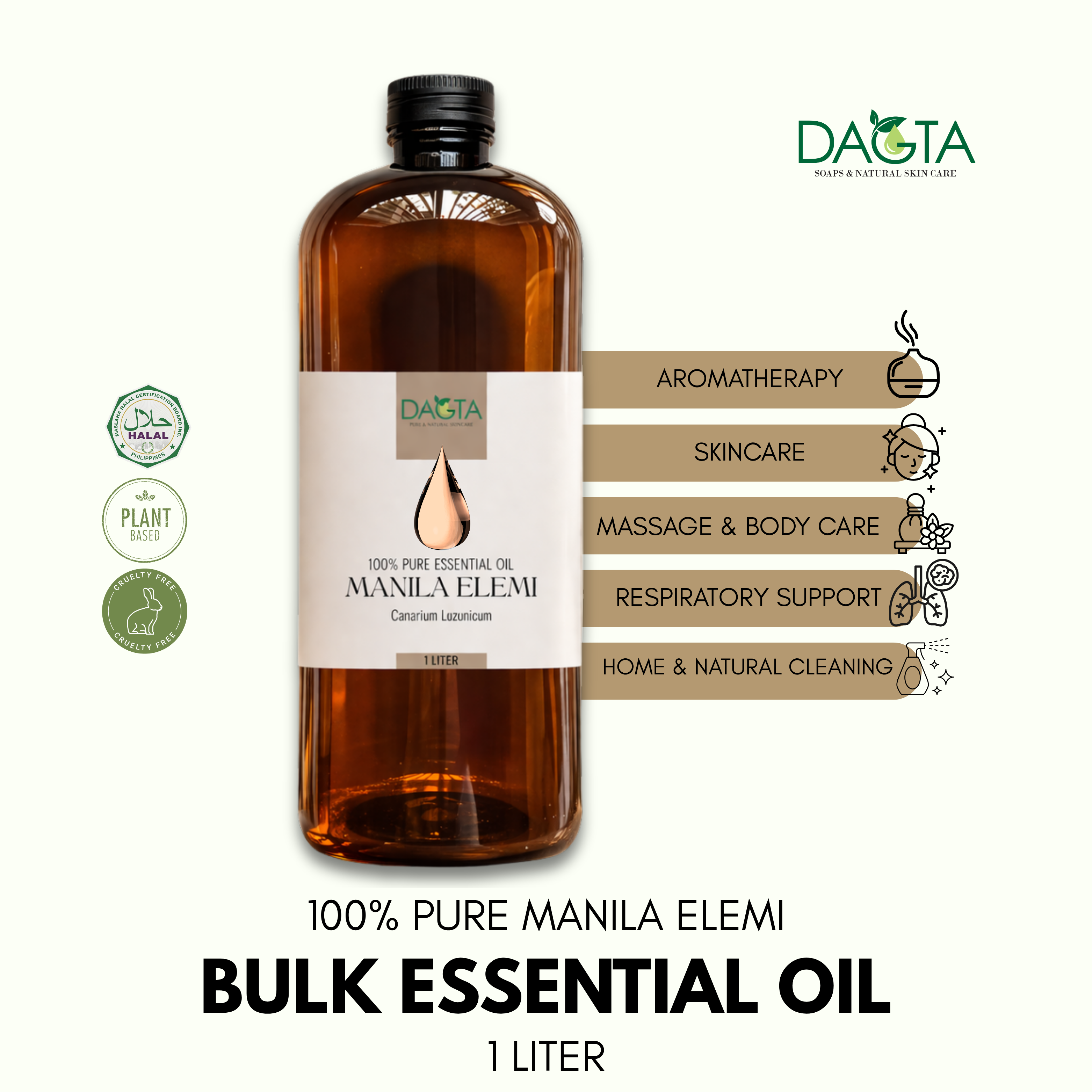 100% Pure Manila Elemi Essential Oil - DAGTA 🇵🇭
