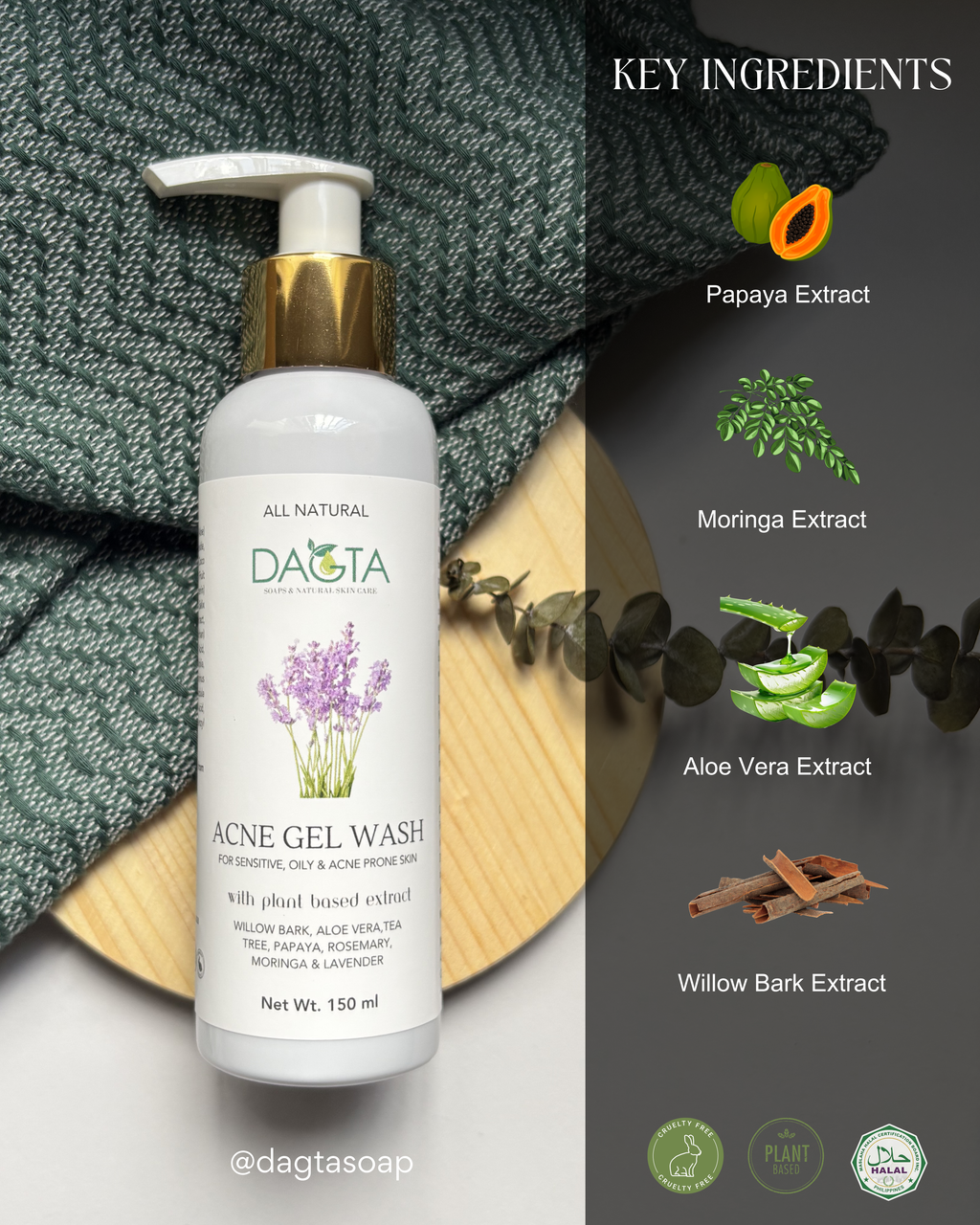 ACNE GEL FACIAL WASH